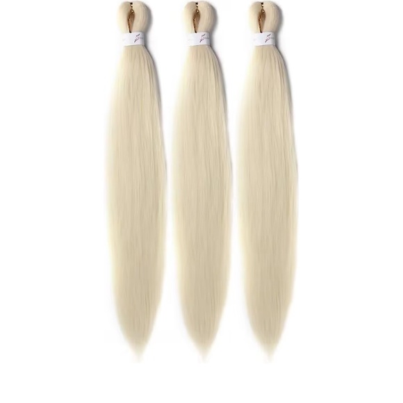 Blonde Braided Hair Extensions - Picture 2 of 7